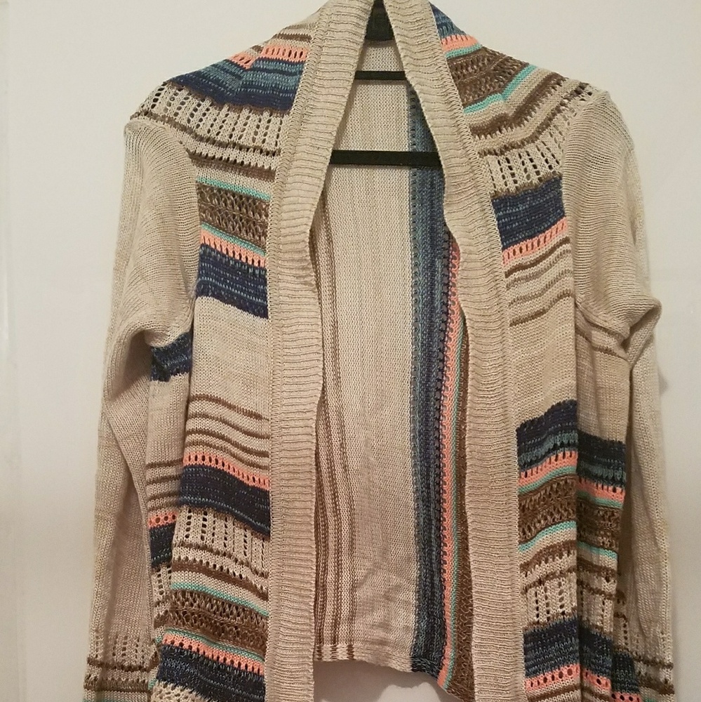 Striped Cardigan